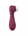 SATISFYER Masażer Łechtaczki Ssący  -Pro 2 Generation 3 with Liquid Air wine red