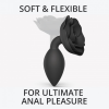 LOVE TO LOVE Korek Analny - OPEN ROSES L SIZE - BLACK ONYX