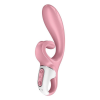 Satisfyer Wibrator Króliczek -Hug Me Connect App (Pink)