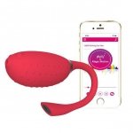 Magic Motion Jajeczko Wibrujące Sterowane Smartfonem Fugu Smart Wearable Vibrator Red