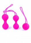 BossSeries Kulki Gejszy - Silicone Kegal Balls Set Pink