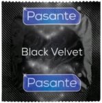 Prezerwatywy Pasante Black kolorowe Czarny lateks 1 sztuka Większe Doznania