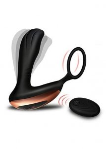 Boss Series Stymulator Prostaty-Prostate Massager with Ring USB 10 Function / Remote Control
