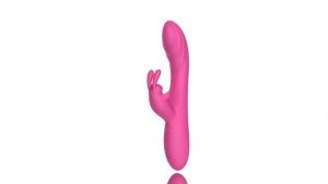 BossSeries Rabbit Dual Vibrator PINK-Wibrator Króliczek