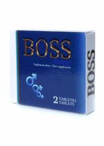 BOSS SERIES Tabletki dla Lepszej Erekcji-Supl.diety-Boss Energy Ginseng 2 szt.