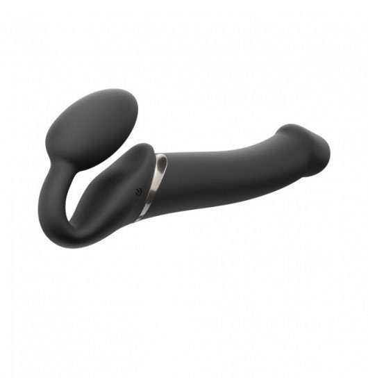 STRAP-ON ME Vibrating Strap-on Black L