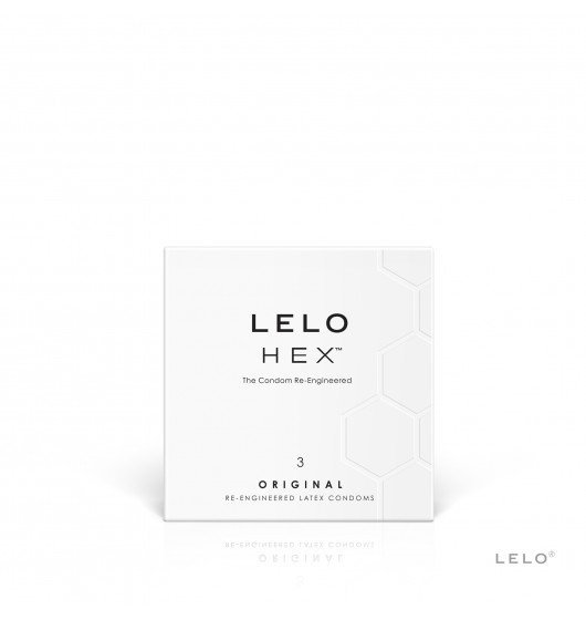 LELO - HEX Original prezerwatywy lateksowe (3 sztuki)