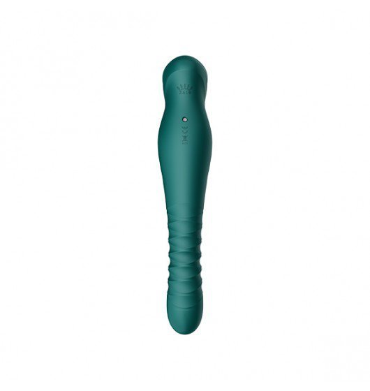 Wibrator-Zalo King Vibrating Thruster Turquoise Green