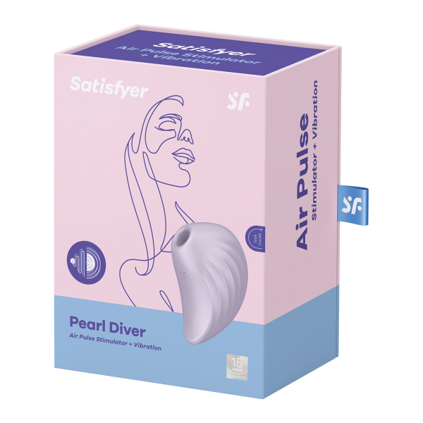 Satisfyer Stymulator-Pearl Diver (Violet)