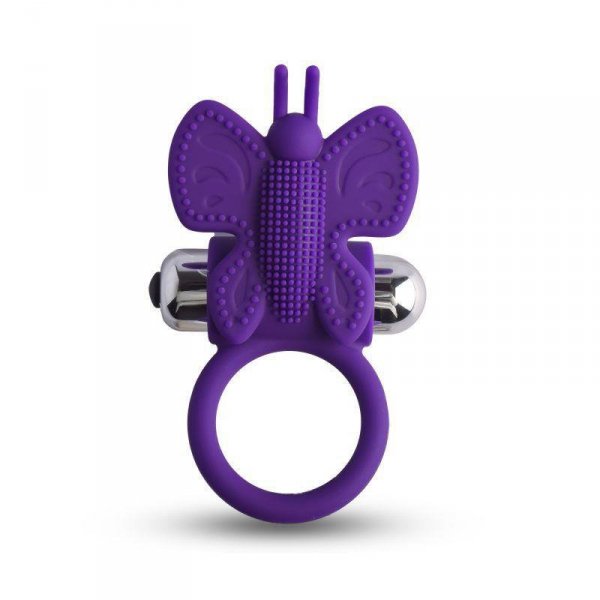TOYZ4LOVERS Pierścień Erekcyjny - Anello fallico vibrante butterfly Toyz4Lovers