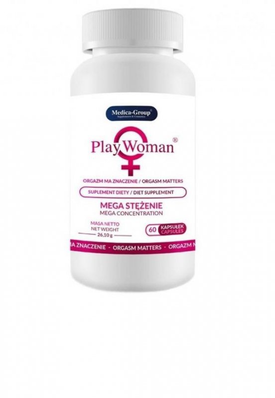 MEDICA-GROUP Większe Libido - Supl.diety-PlayWoman - kapsułki