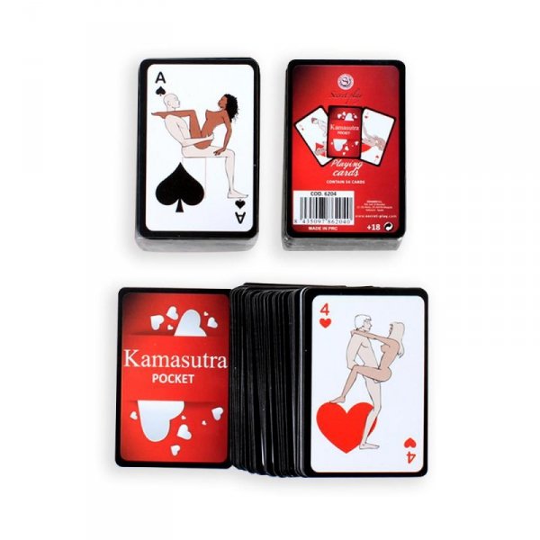 MINI KAMASUTRA Karty do gry Gra erotyczna