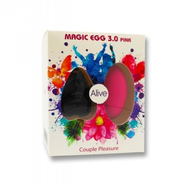 Adrien Lastic Jajeczko Wibrujące Magic Egg 3.0 PINK z Pilotem