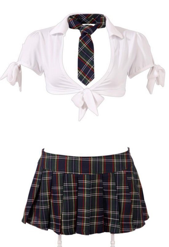 Cottelli Collection Intrygująca Uczennica - Schoolgirl set XL