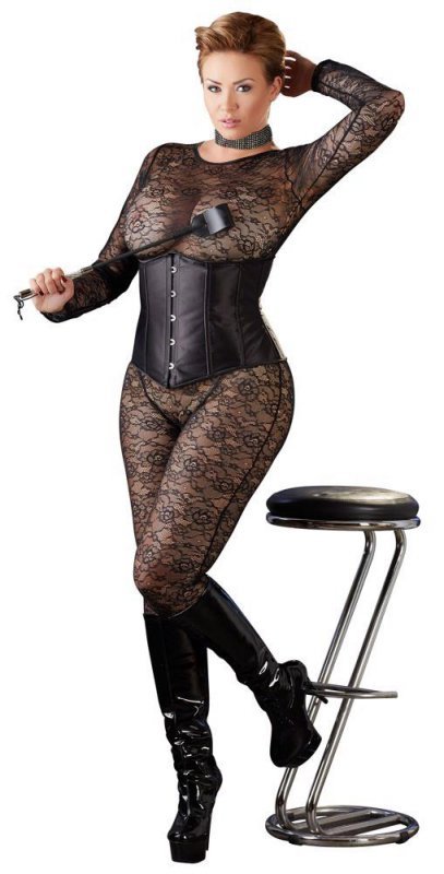 Cottelli Collection Gorset na Talię - Underbust Corsage 2XL