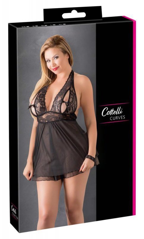 Cottelli Collection Słodka Babydoll - Lace Babydoll 3XL