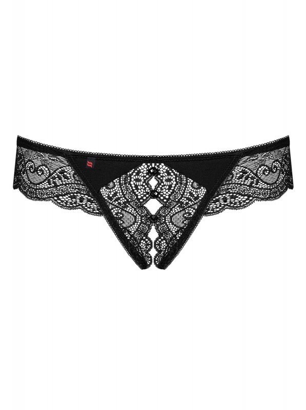 Miamor stringi otwarte czarne XXL