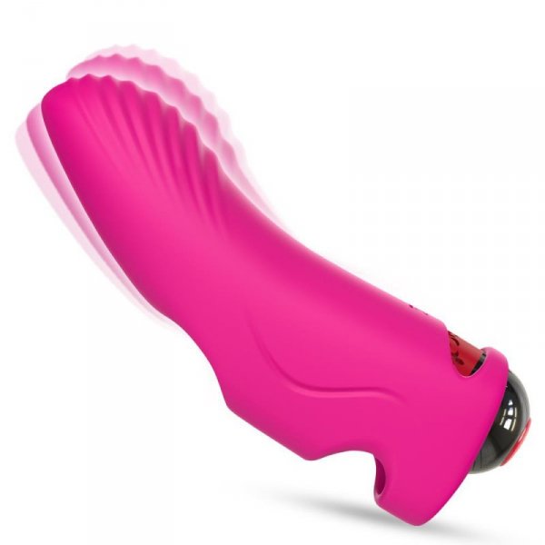 BOSS SERIES Wibrator na Palec - Aurora pink