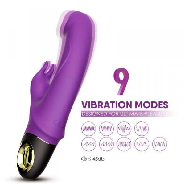 BOSS SERIES Wibrator Królik - Meteror purple