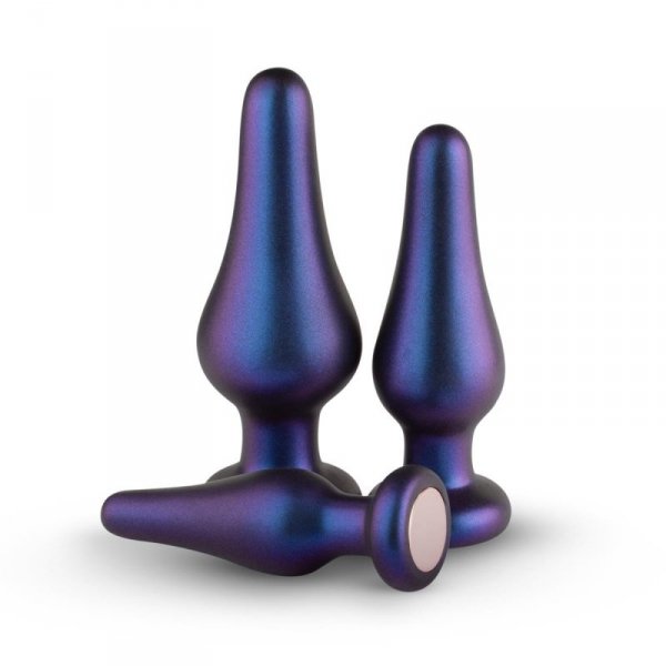 HUEMAN Zestaw korków Analnych- Comets Butt Plug Set