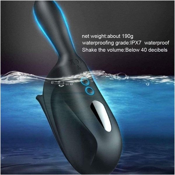 BossSeries Adjustable male penis masturbator-Masturbator-Masturbator Wibrujący