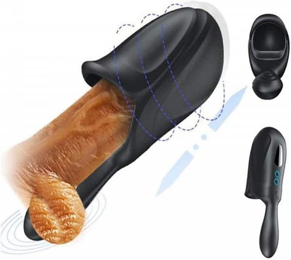 BossSeries Adjustable male penis masturbator-Masturbator-Masturbator Wibrujący