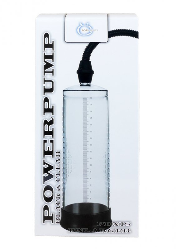 BossSeries Pompka-Powerpump - Black&amp;Clear