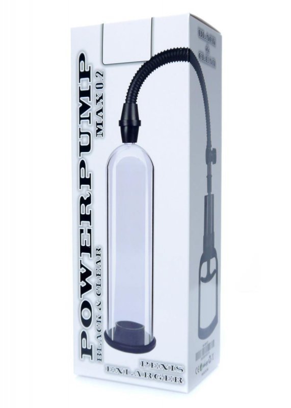 BossSeries Pompka-Powerpump MAX 0.2 - Black&amp;Clear