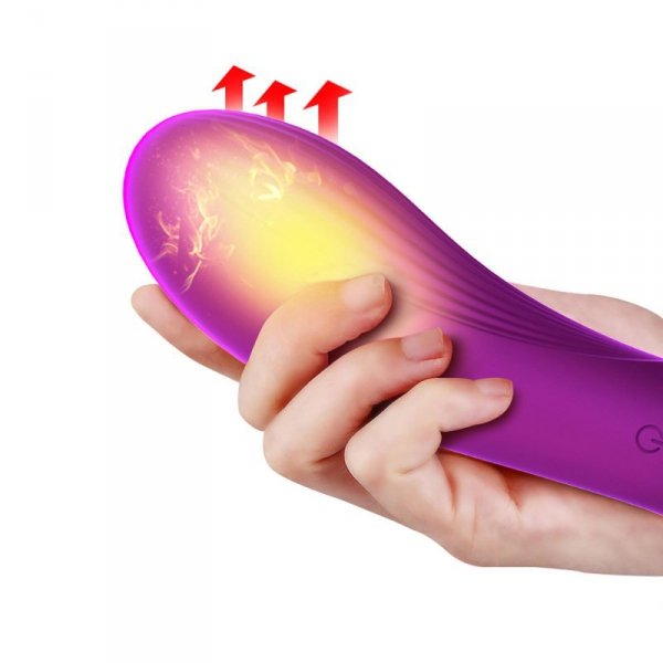 FOX SHOW Stymulator-Silicone Panty Vibrator USB 10 Function / Heating / Voice Control