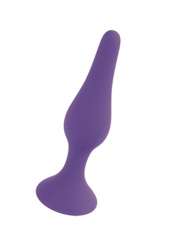 BossSeries Korek Analny-Silicone Plug Purple - Medium