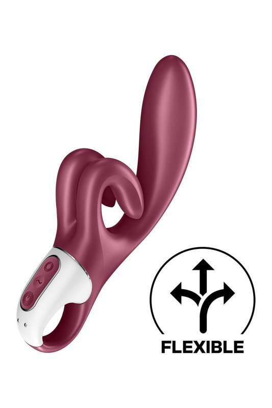 SATISFYER Wibrator Króliczek - Touch me red