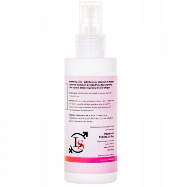 LoveStim Lubrykant do Masażu-Romantic Stim 150ml