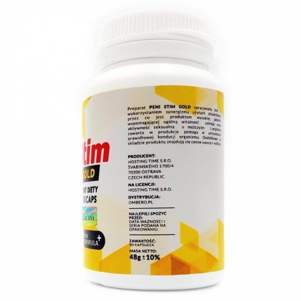 LoveStim Powiększenie I Erekcja-Supl.diety-PeniStim Gold 80 caps