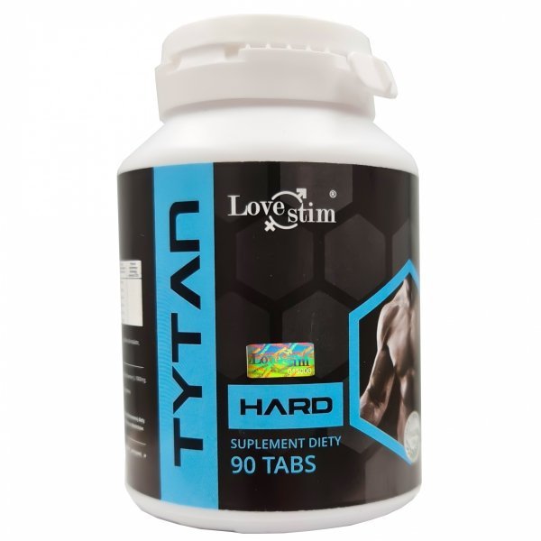 LOVESTIM Tabletki na Powiększenie Penisa-Supl.diety-LSTIM Suplement Tytan Hard 90tab