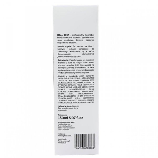 LoveStim Żel Ujędrniający Biust- IDEAL BUST 150 ml