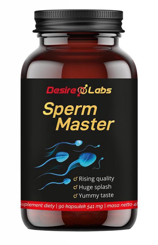 DESIRE LABS Suplement Diety Poprawa Jakości Nasienia- Sperm Master™ - 90 kaps.