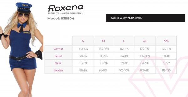 ROXANA - Kostium policjantki 6355 S