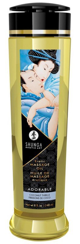 SHUNGA Olejek do Masażu VEGE - Massage Oil Adorable Coconut Thrills