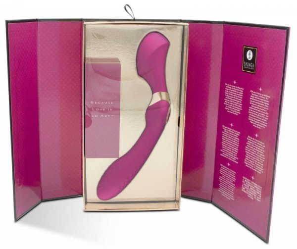 SHUNGA Masażer Ciała Wand - ZOA Intimate Massager Raspberry