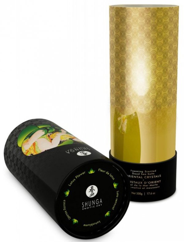 SHUNGA Sól do Kapieli - Bath Salts Oriental Crystals Lotus Flower