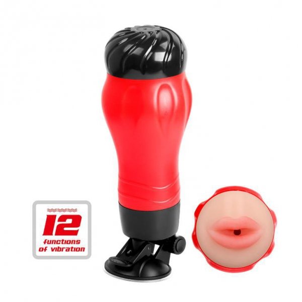CRAZY BULL - FLORA Mouth12 Function-Masturbator Usta