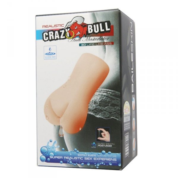 CRAZY BULL- REALISTIC 3D LIFE-LIKE ASS - Masturbator Anal