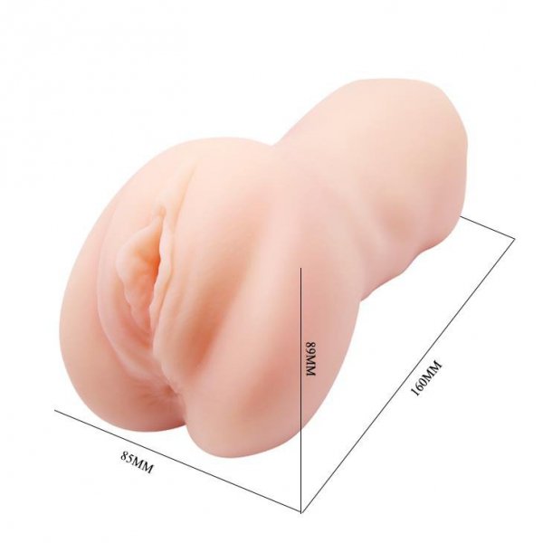 CRAZY BULL -  Realistic Pocket Pussy ,Vibration-Sztuczna Pochwa