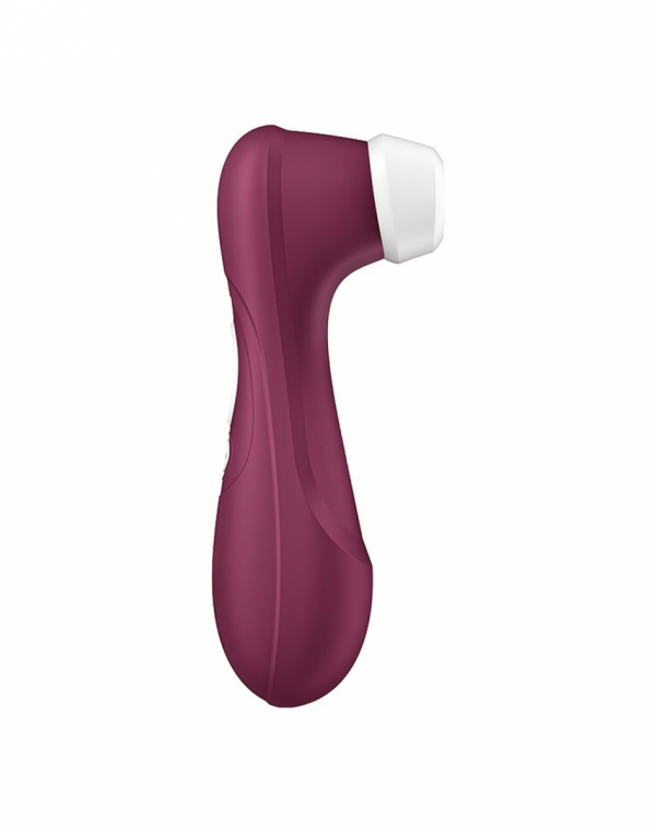 SATISFYER Masażer Łechtaczki Ssący  -Pro 2 Generation 3 with Liquid Air wine red