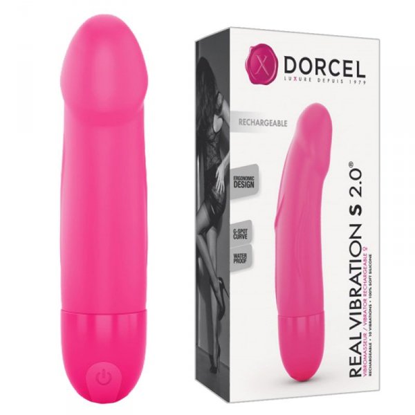 DORCEL REAL VIBRATION S MAGENTA 2.0 - RECHARGEABLE