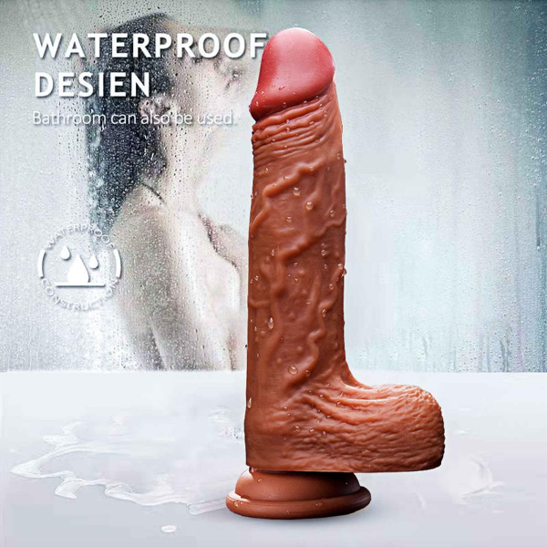 FOX Wibrator-Silicone, Vibration 10, Rotate, Telescopic, Heating, 21cm