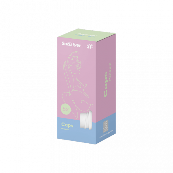 Satiafyer Penguin Climax Tips - 5 sztuk