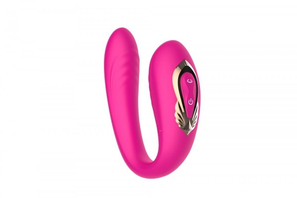 BossSeries Rotating wearable dual vibrator-Wibrator dla Par+Pilot