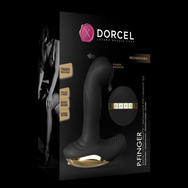 DORCEL PODGRZEWANY MASAŻER PROSTATY P-FINGER