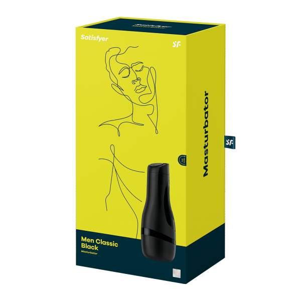 SATISFYER Masturbator Męski -  Men Classic (Black)